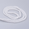 Baking Paint Transparent Glass Bead Strands X-GLAA-S031-6mm-13-2
