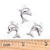 Tarnish Resistant Dolphin 304 Stainless Steel Pendants X-STAS-I045-29-3