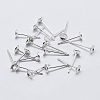 925 Sterling Silver Ear Stud Findings STER-K167-043C-S-2