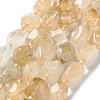 Natural Citrine Beads Strands G-C182-22-01-1