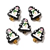 Christmas Theme Handmade Lampwork Beads LAMP-G162-06C-1