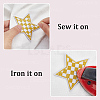 20Pcs Polyester Clothing Patches DIY-CY0002-35C-6