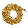 Transparent Glass Beads Strands X-EGLA-N013-T10mm-D08-2