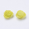 Mixed Resin Flower Cabochons X-CRES-B3434-M-2