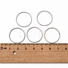 Tarnish Resistant 304 Stainless Steel Linking Ring X-STAS-S079-12A-3