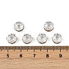 Brass Grade A Rhinestone Spacer Beads RB-A014-Z8mm-17S-4