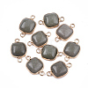 Natural White Jade Links connectors G-S344-69B-1