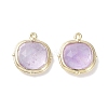 Natural Amethyst Pendants G-G012-09C-02-2