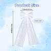 1Pc Iron Alligator Hair Clips OHAR-CY0001-24A-2