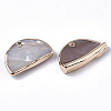 Natural Freshwater Shell Pendants SHEL-N026-13-2