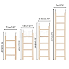 Wooden Pet Ladder Stand AJEW-GA0001-72-2
