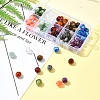 10 Colors 80Pcs Two-tone Opaque Acrylic Beads FIND-FS0002-68-8
