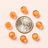Autumn Theme Transparent Acrylic Beads X-TACR-S089-10mm-11-5