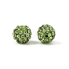 Pave Disco Ball Beads X-RB-H258-8MM-214-3