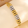 304 Stainless Steel Beaded Bracelets WG9C266-01-3