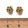 Rack Plating Flower Brass Beads KK-M079-06G-3