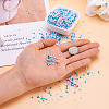 Opaque Glass Round Seed Beads GLAA-TAC0025-07A-01-5