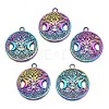 Rainbow Color Alloy Pendants PALLOY-N156-160-NR-3