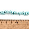 Baking Paint Electroplated Synthetic Non-magnetic Hematite Beads Strands G-H072-D01-01-5