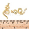 Brass Micro Pave Cubic Zirconia Pendants KK-L243-29G-13-3