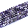 Natural Amethyst Beads Strands X-G-L552H-03A-1