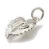 Brass Micro Pave Cubic Zirconia Pendants KK-Q001-06P-2