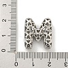 Platinum Plated Brass Micro Pave Cubic Zirconia Pendants KK-L073-001P-M-3