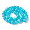Natural White Jade Imitation Amazonite Beads Strands G-I299-F04-10mm-2