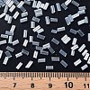 Transparent Colours Luster Glass Bugle Beads SEED-N005-001-A13-4