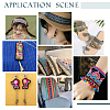 Ethnic Style Polyester Ribbons OCOR-WH0079-65B-6