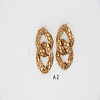 Alloy & Glass Dangle Stud Earrings FS-WG3D9CC-03-1
