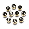 Alloy Enamel Beads ENAM-N052-006-02S-RS-1