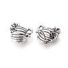 Pumpkin Tibetan Style Zinc Alloy Charms X-TIBEP-Q033-95-1