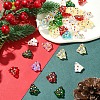 6Pcs Handmade Bumpy Glass Beads Strands LAMP-FS0001-16C-7