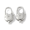 Brass Lobster Claw Clasps KK-F893-12P-02-1
