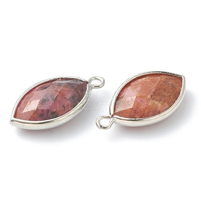 Natural Rhodonite Pendants G-B009-01P-F-1