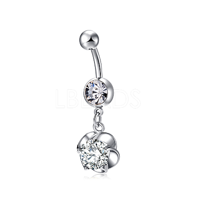 Brass Piercing Jewelry AJEW-EE0006-86P-1
