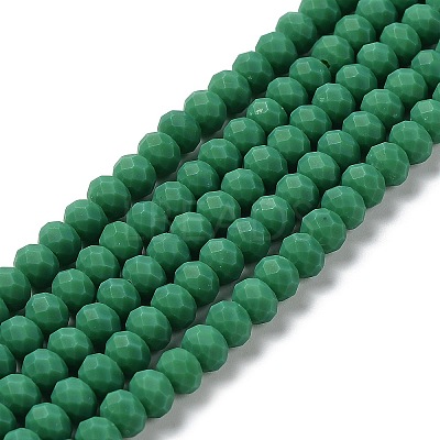 Glass Beads Strands EGLA-A034-P2mm-MD23-1