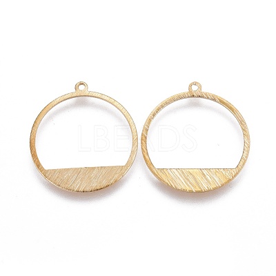 Brass Pendants KK-F789-16C-1