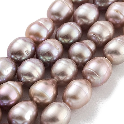 Natural Cultured Freshwater Pearl Beads Strands PEAR-P062-13F-X-1