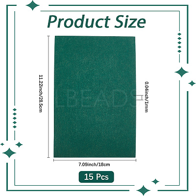 15Pcs Felt Non Woven Fabric DIY-SP0003-93M-1