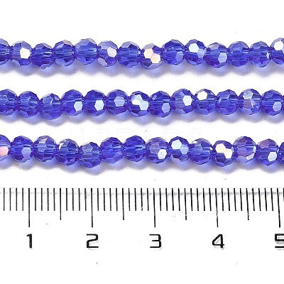 Transparent Glass Beads EGLA-A035-T4mm-B21-1