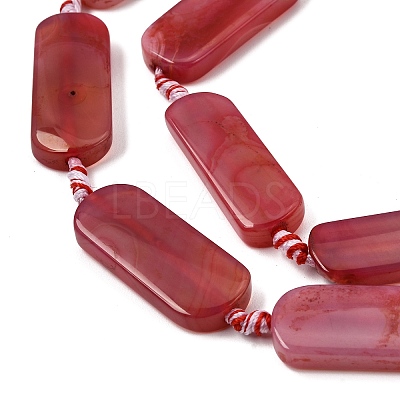 Dyed & Heated Natural Banded Agate Beads Strands GG-CBAB9C6-D04-01-1