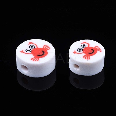 Handmade Polymer Clay Beads CLAY-N007-005-08-1