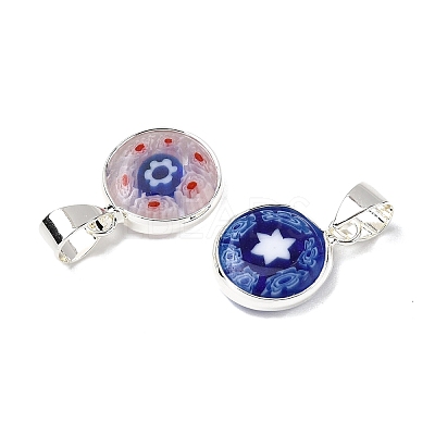 Handmade Lampwork Pendants LAMP-D002-03B-S-1