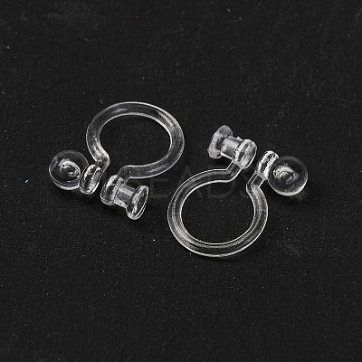Silicone Clip-on Earring Findings FIND-K019-01B-1