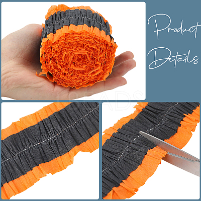 Handmade Garland Crepe Paper Roll DIY-WH20063-016C-1