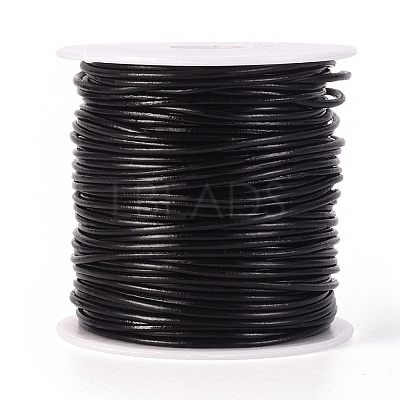 1 Roll Cowhide Leather Jewelry Cord WL-CL0001-03B-01-1