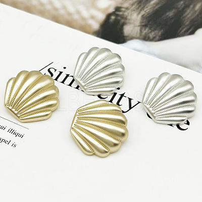 38Pcs 1-Hole Alloy Buttons BUTT-CY0001-20MS-1