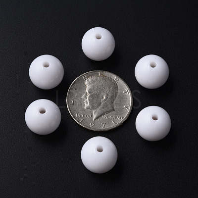 Opaque Acrylic Beads X-MACR-S370-C16mm-01-1